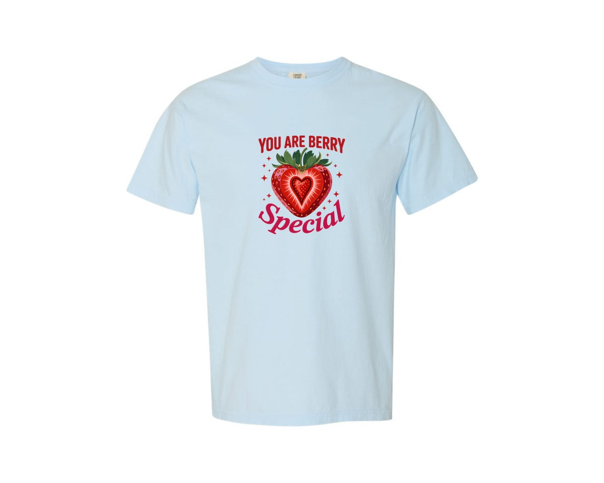 brand:Comfort Colors|color:Chambray|Funny Valentines Day 5 Graphic T-Shirt