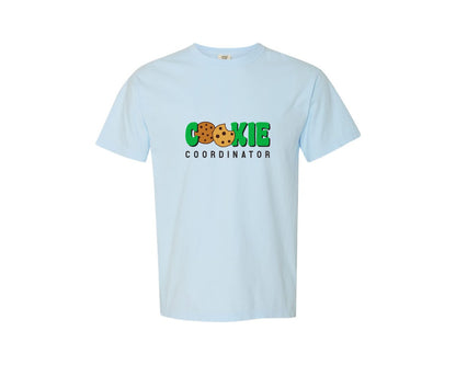 brand:Comfort Colors|color:Chambray|Cookie Coordinator Retro Girl Scout Graphic T-Shirt