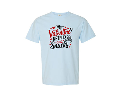 brand:Comfort Colors|color:Chambray|Valentines Design 29 Graphic T-Shirt