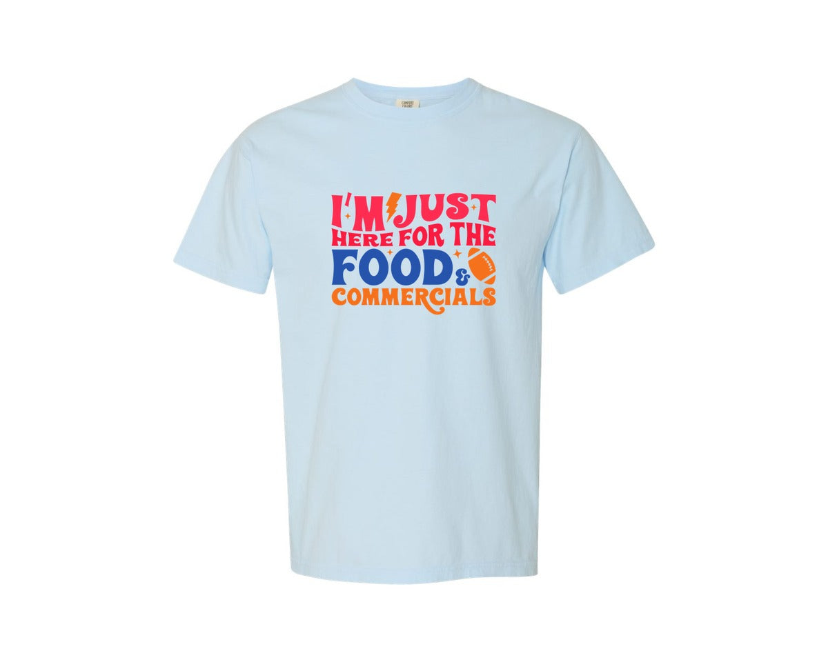 brand:Comfort Colors|color:Chambray|Super Bowl Quote 2 Graphic T-Shirt