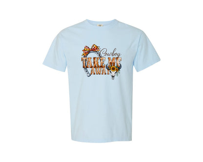 brand:Comfort Colors|color:Chambray|Cowboy Take Me Away Graphic T-Shirt