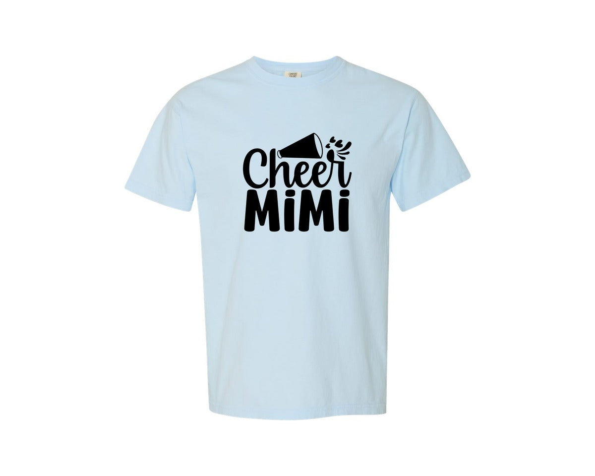 brand:Comfort Colors|color:Chambray|Cheer Mimi Graphic T-Shirt
