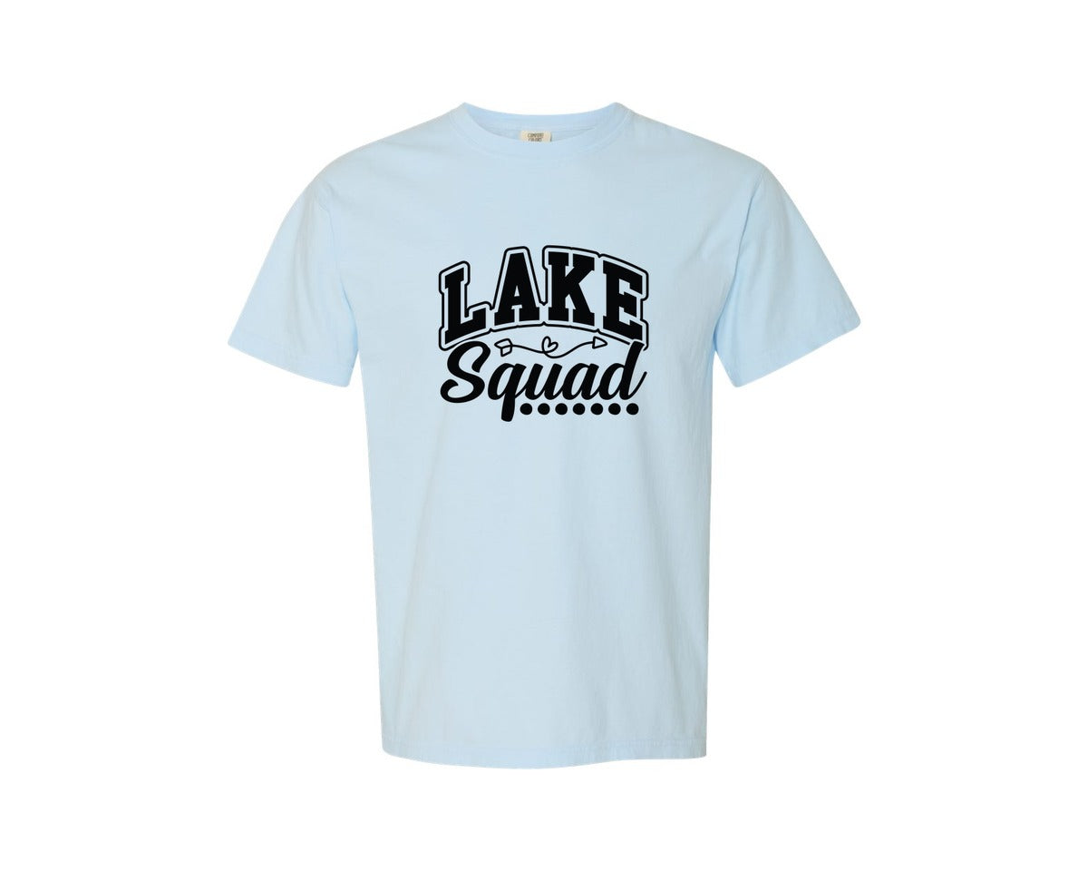 brand:Comfort Colors|color:Chambray|Lake Squad 32 Graphic T-Shirt