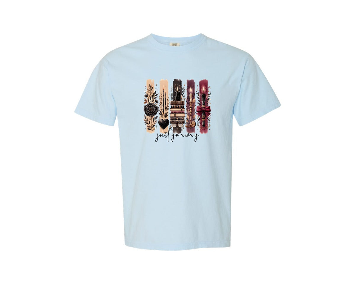 brand:Comfort Colors|color:Chambray|Bookish Book Lover Reading Booktok 2 Graphic T-Shirt
