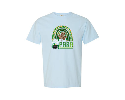 brand:Comfort Colors|color:Chambray|Irish Lucky St Patricks Day T Shirt Graphic T-Shirt