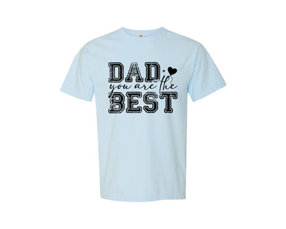 brand:Comfort Colors|color:Chambray|12 Dad Graphic T-Shirt