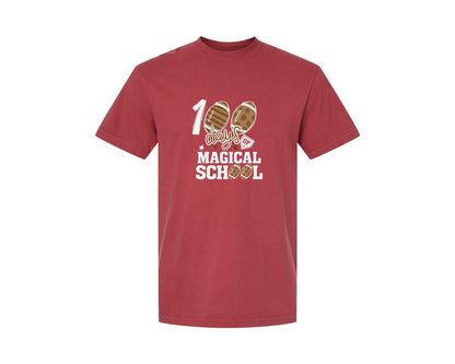 brand:Comfort Colors|color:Chili|Happy 100 Days Of School T Shirt Design 30 Graphic T-Shirt