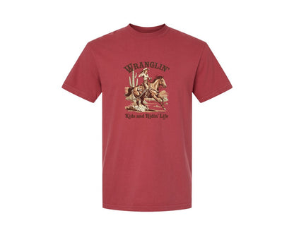brand:Comfort Colors|color:Chili|Western Mothers Day Mom 2 Graphic T-Shirt
