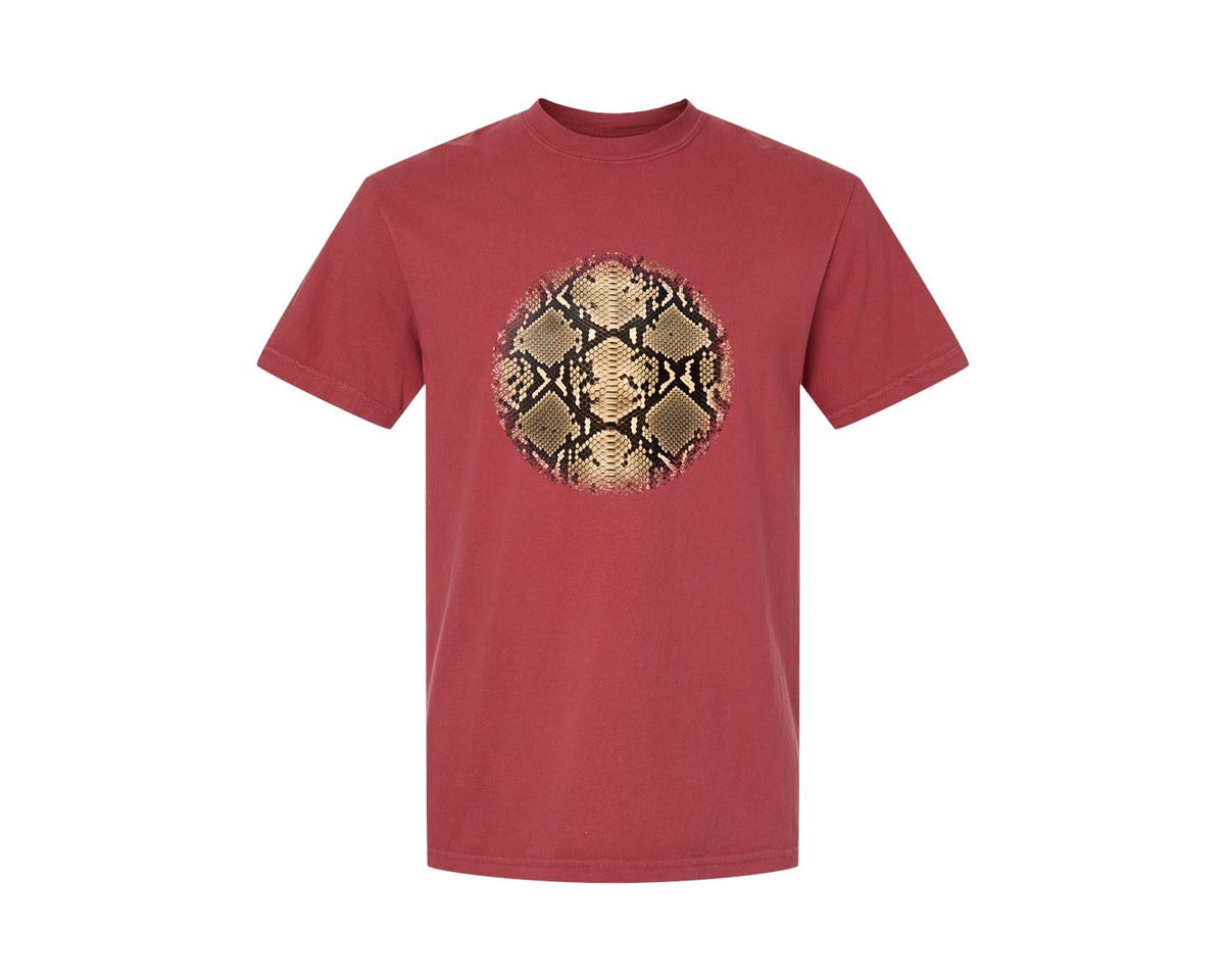 brand:Comfort Colors|color:Chili|Animal Print Round Tshirt 38 Graphic T-Shirt