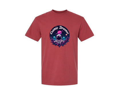 brand:Comfort Colors|color:Chili|Cosmic Dreamer T Shirt Design Graphic T-Shirt