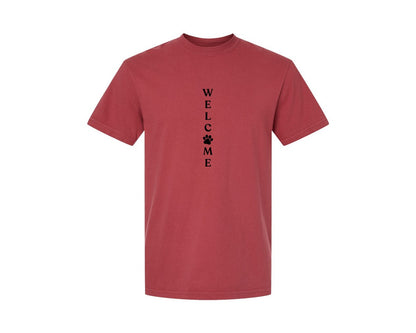 brand:Comfort Colors|color:Chili|Welcome Porch Sign 22 Graphic T-Shirt