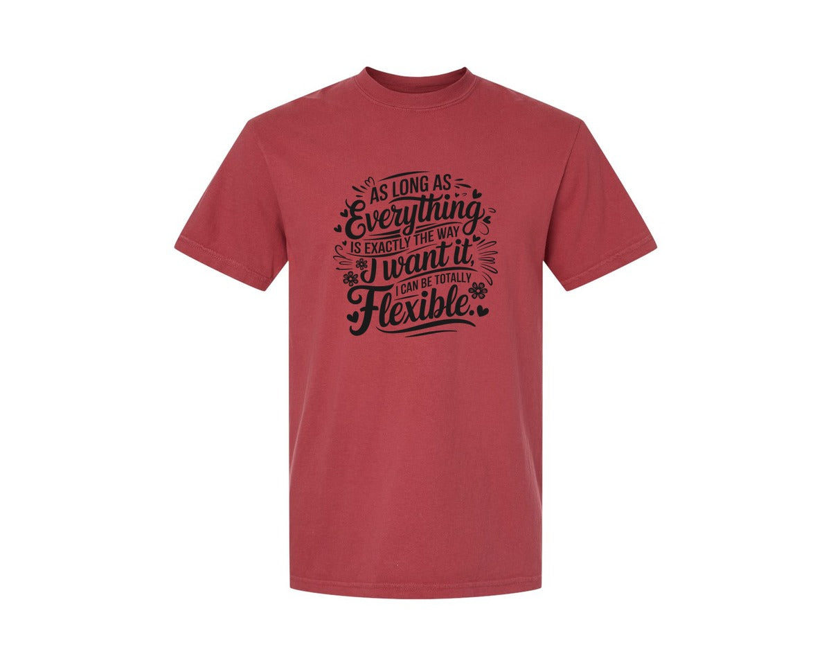 brand:Comfort Colors|color:Chili|Funny Quotes 20 Sarcastic Graphic T-Shirt