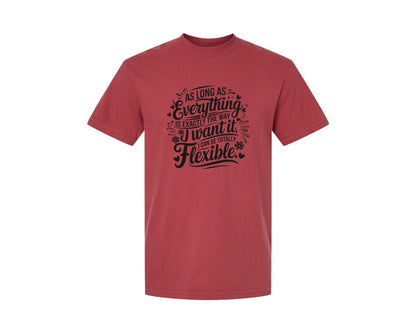 brand:Comfort Colors|color:Chili|Funny Quotes 20 Sarcastic Graphic T-Shirt