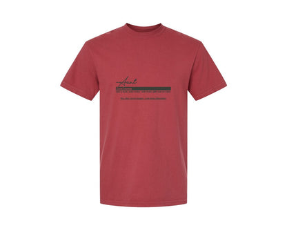 brand:Comfort Colors|color:Chili|Aunt Funny Definition Graphic T-Shirt