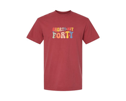 brand:Comfort Colors|color:Chili|Shorty Hit Forty 3 Graphic T-Shirt