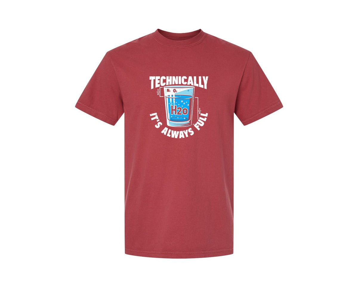 brand:Comfort Colors|color:Chili|Science Humor T Shirt Graphic T-Shirt