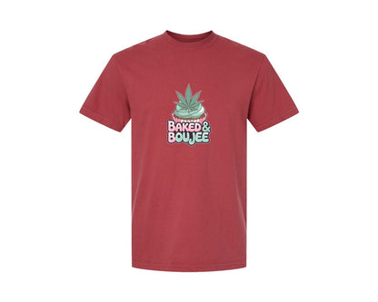 brand:Comfort Colors|color:Chili|Baked Boujee Funny 4 Graphic T-Shirt