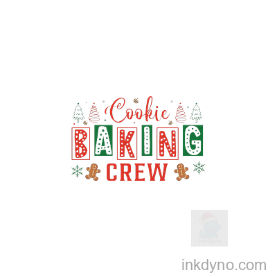 Christmas Gingerbread Cookie Baking Crew