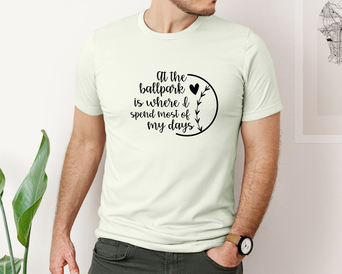 brand:Bella Canvas|color:Citron|Baseball Mom Softball Mom 2 Graphic T-Shirt