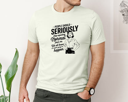 brand:Bella Canvas|color:Citron|Vintage Funny Trendy Woman Shirt Design Graphic T-Shirt