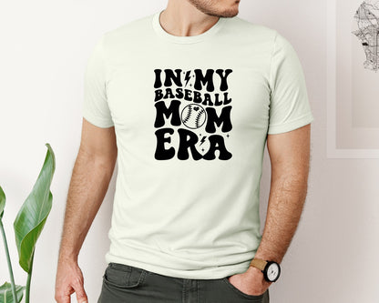 brand:Bella Canvas|color:Citron|Retro Sports Mom In My Mom Era Graphic T-Shirt