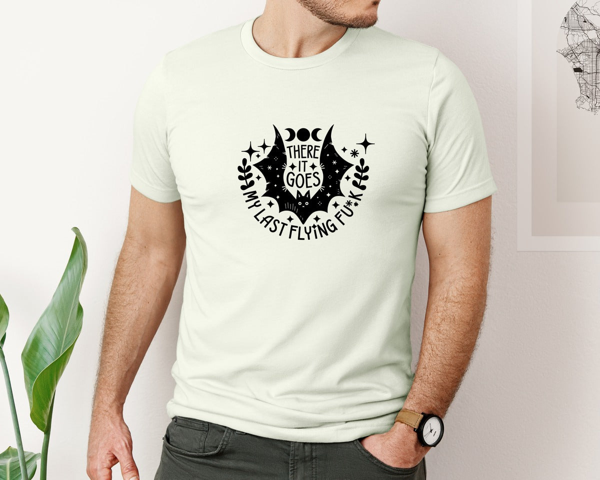 brand:Bella Canvas|color:Citron|There It Goes My Last Flying Fck 2 Graphic T-Shirt