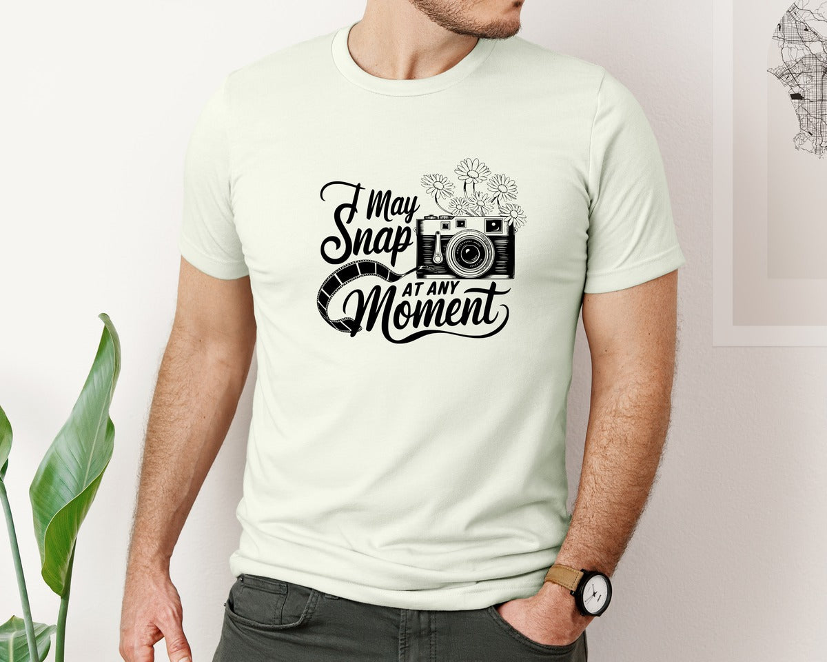 brand:Bella Canvas|color:Citron|I May Snap At Any Moment T Shirt Des Graphic T-Shirt