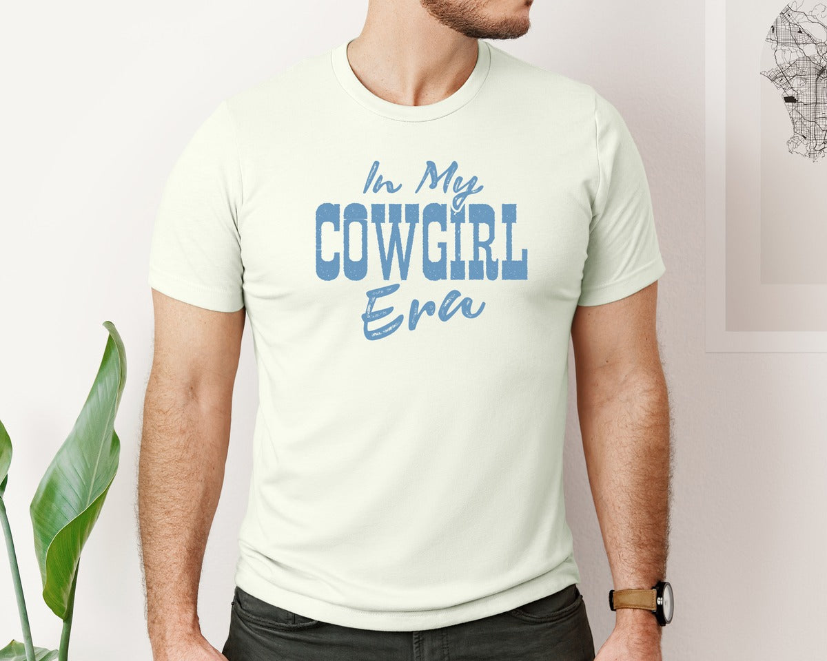 brand:Bella Canvas|color:Citron|Western Cowgirl 7 Graphic T-Shirt