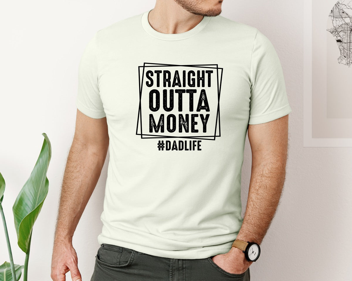 brand:Bella Canvas|color:Citron|Dad Fathers Day 5 Graphic T-Shirt