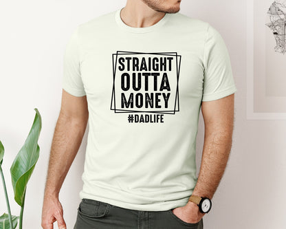 brand:Bella Canvas|color:Citron|Dad Fathers Day 5 Graphic T-Shirt