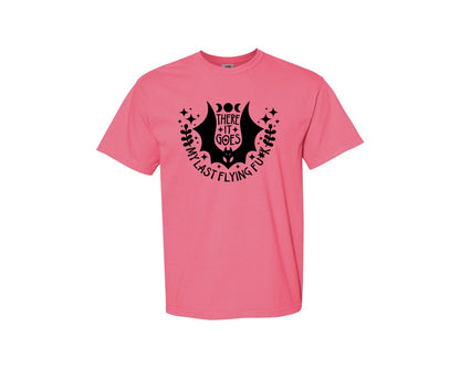 brand:Comfort Colors|color:Crunchberry|There It Goes My Last Flying Fck 3 Graphic T-Shirt