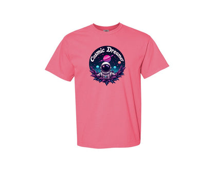 brand:Comfort Colors|color:Crunchberry|Cosmic Dreamer T Shirt Design Graphic T-Shirt