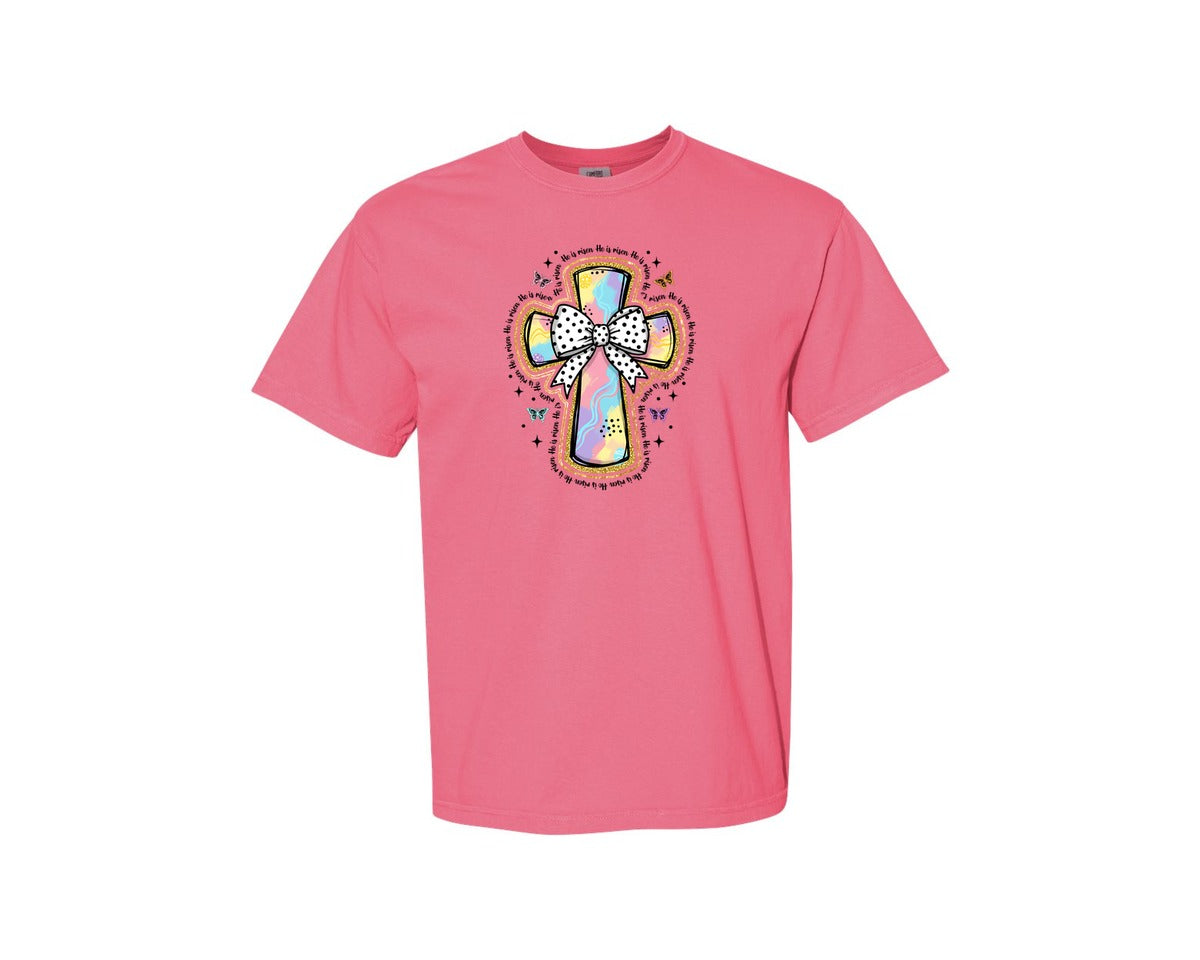 brand:Comfort Colors|color:Crunchberry|Christian Easte Coquette Graphic T-Shirt