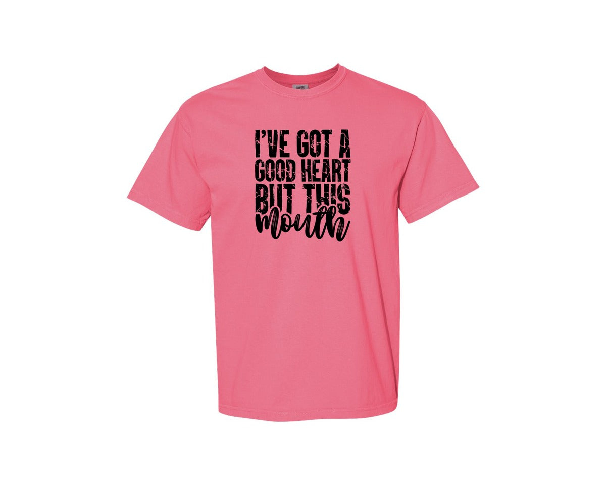 brand:Comfort Colors|color:Crunchberry|Sarcastic Quotes Funny Graphic T-Shirt