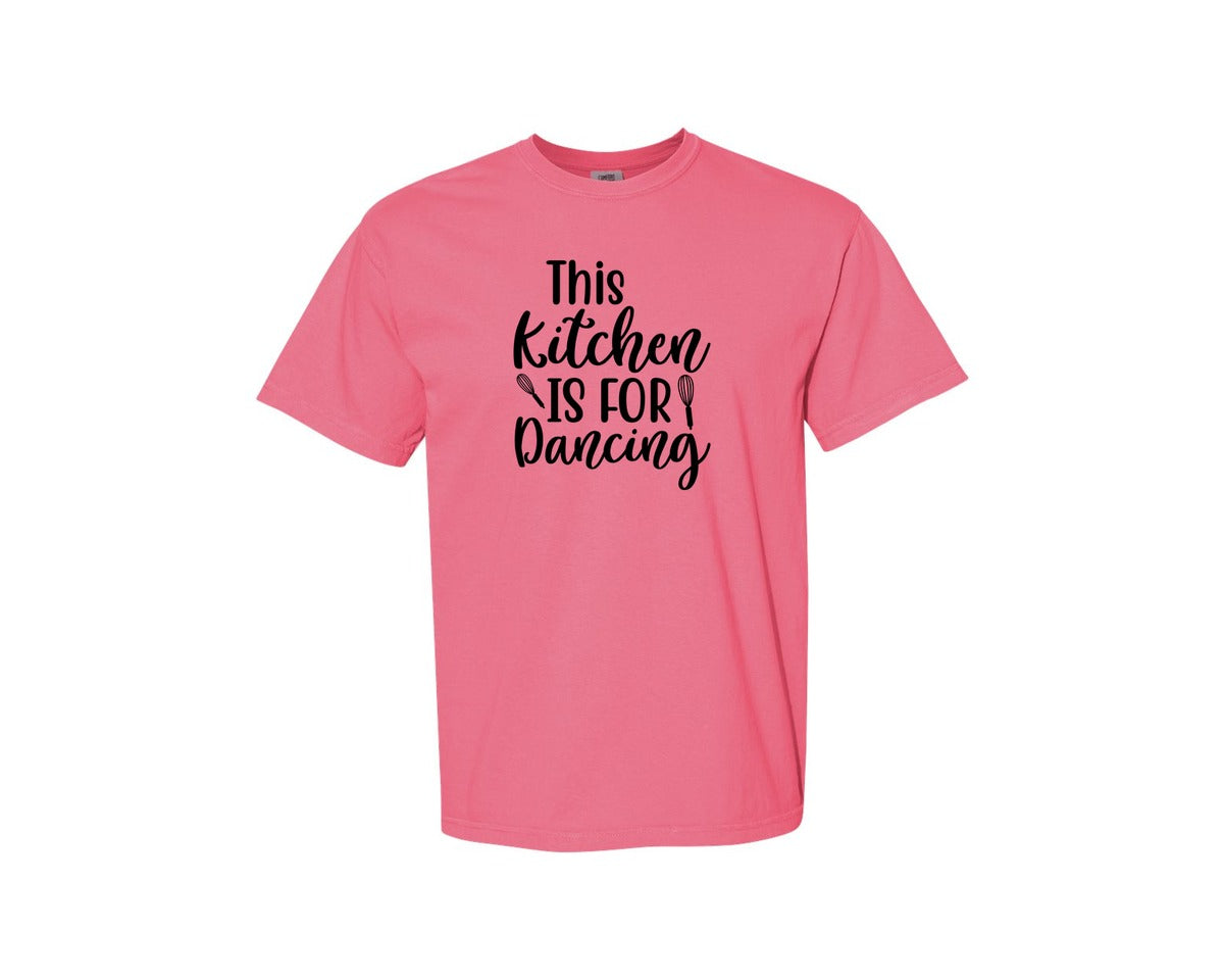 brand:Comfort Colors|color:Crunchberry|Home Cooking Funny Kitchen T Shirt Graphic T-Shirt
