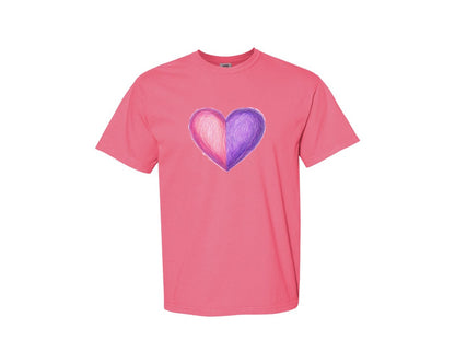 brand:Comfort Colors|color:Crunchberry|Fear Not For I Am With You Pngcross Graphic T-Shirt