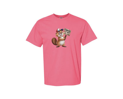 brand:Comfort Colors|color:Crunchberry|Canada Is Not For Sale Maple Leaf 2 Graphic T-Shirt