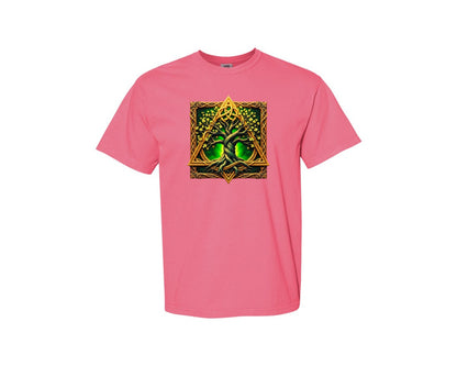brand:Comfort Colors|color:Crunchberry|Celtic Tree Of Life Mystical Tree Graphic T-Shirt