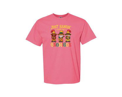 brand:Comfort Colors|color:Crunchberry|Gnomigos Cinco De Mayo Tshirt Graphic T-Shirt