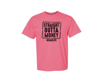 brand:Comfort Colors|color:Crunchberry|Dad Fathers Day 5 Graphic T-Shirt