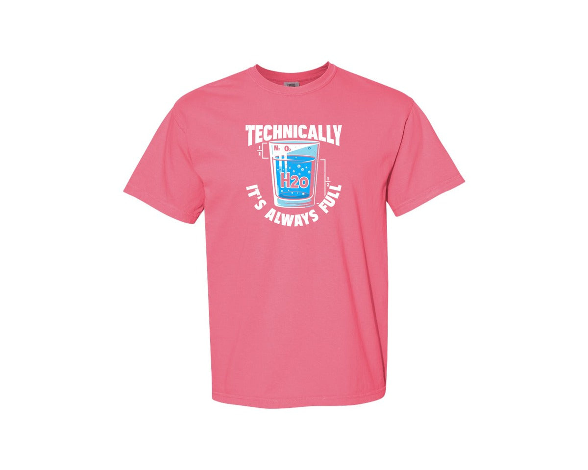 brand:Comfort Colors|color:Crunchberry|Science Humor T Shirt Graphic T-Shirt