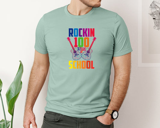 100 Day Of School T Shirt Design 20 Graphic T-Shirt