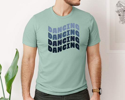 Retro Dancing T Shirt Design Vector Graphic T-Shirt