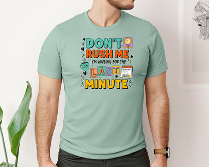 brand:Bella Canvas|color:Dusty Blue|Trendy Sarcastic Humor Retro Funny Graphic T-Shirt