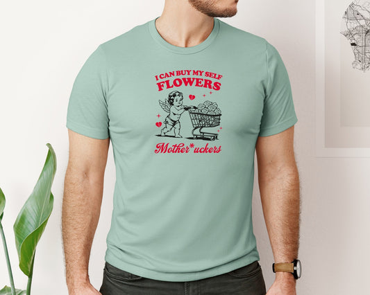 Sarcastic Valentines Day Cupid Graphic T-Shirt