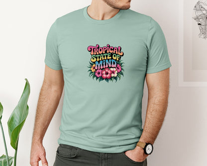 brand:Bella Canvas|color:Dusty Blue|Summer Vacation Design Beach Quotes Graphic T-Shirt