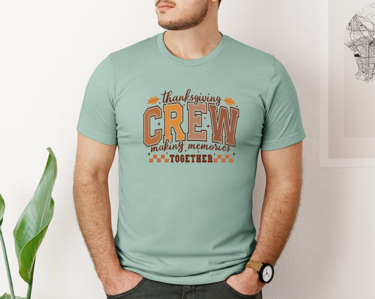 Thanksgiving Crew Pngthanksgiving Quote Graphic T-Shirt