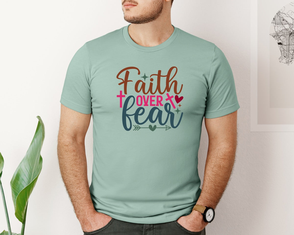 brand:Bella Canvas|color:Dusty Blue|Christian 51 Graphic T-Shirt