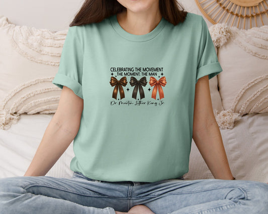 Mlk Day Black History Coquette Graphic T-Shirt