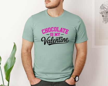 brand:Bella Canvas|color:Dusty Blue|Valentines T Shirt Design 7 Graphic T-Shirt